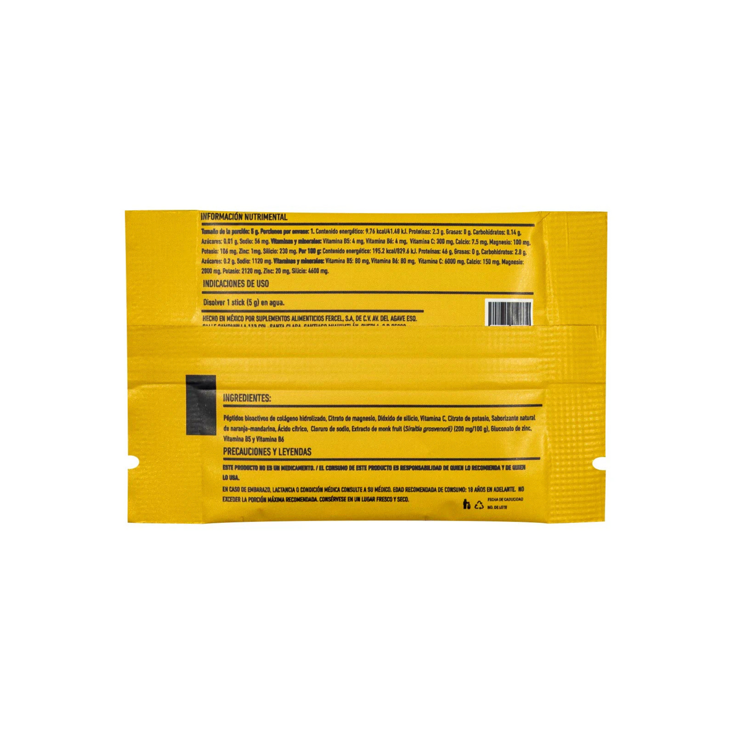 SACHETS ELECTROLITOS SESEN SABOR NARANJA MANDARINA 5GR