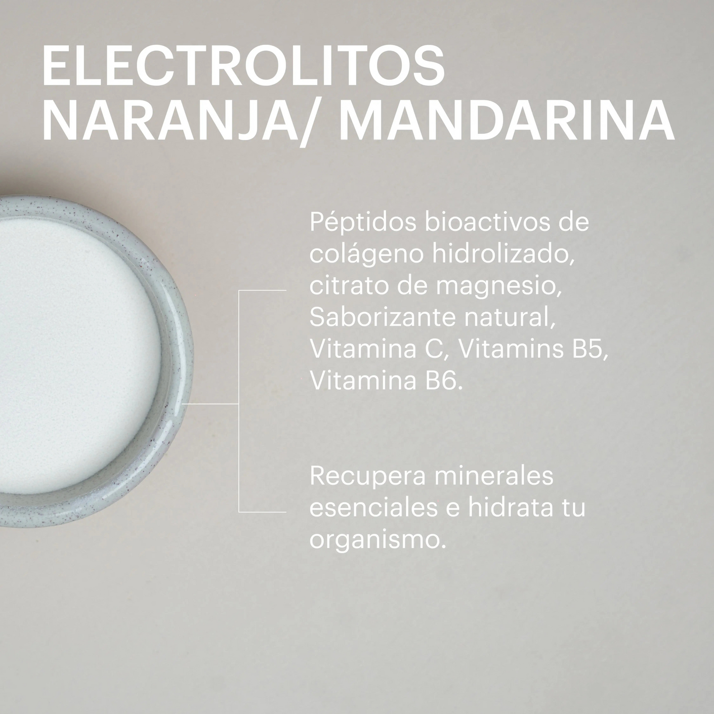 SACHETS ELECTROLITOS SESEN SABOR NARANJA MANDARINA 5GR