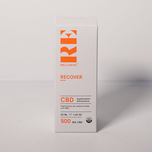 MTC CON ACEITE DE CAÑAMO RECOVER 30ML/500MG CBD REWELLNESS