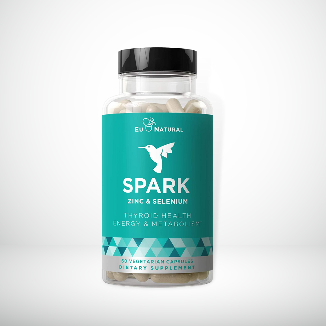 SPARK ZINC & SELENIUM 60 CAPS EU NATURAL THYROID HEALTH ENERGY & METABOLISM