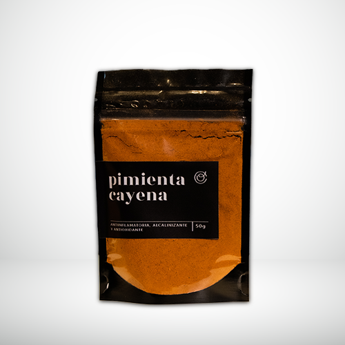 PIMIENTA CAYENA 50GR OCM GRANEL