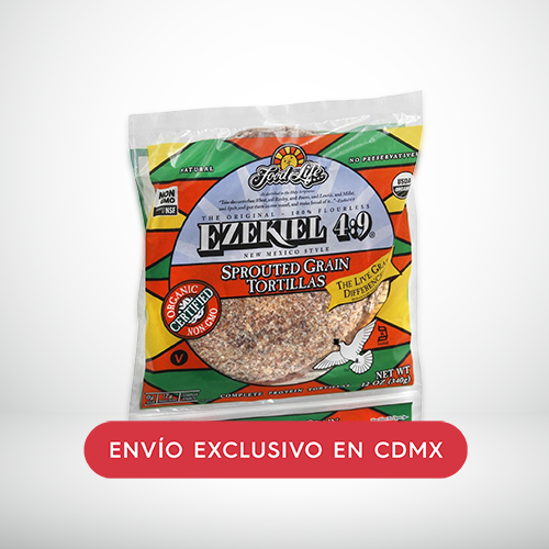 TORTILLAS DE CEREAL GERMINADO 340 Grs EZEKIEL