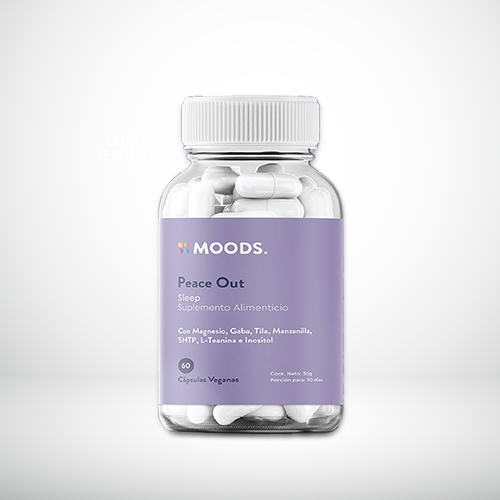 PEACE OUT / DORMIR 60 CAPS MOODS