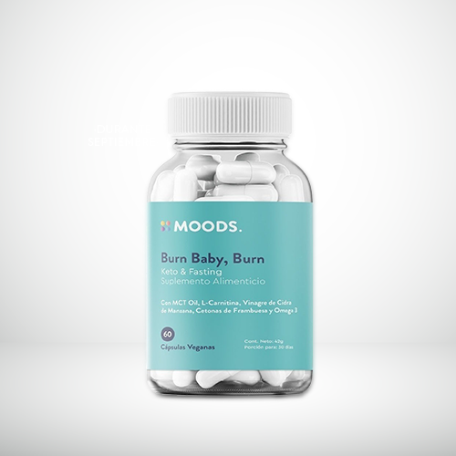 BURN BABY, BURN / KETO&FASTING 60 CAPS MOODS