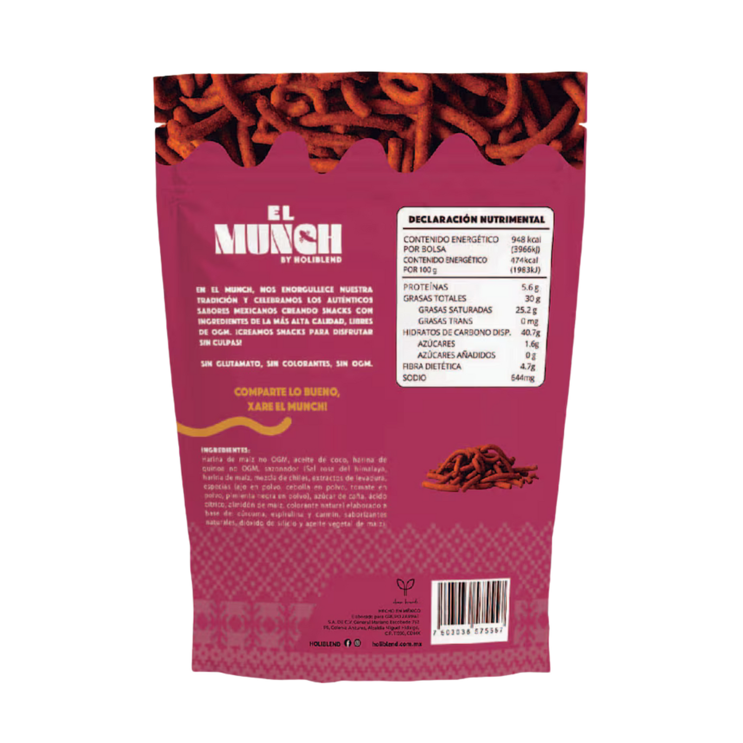 HOLICHURROS CHIPOTLE 200 GR HOLIBLEND