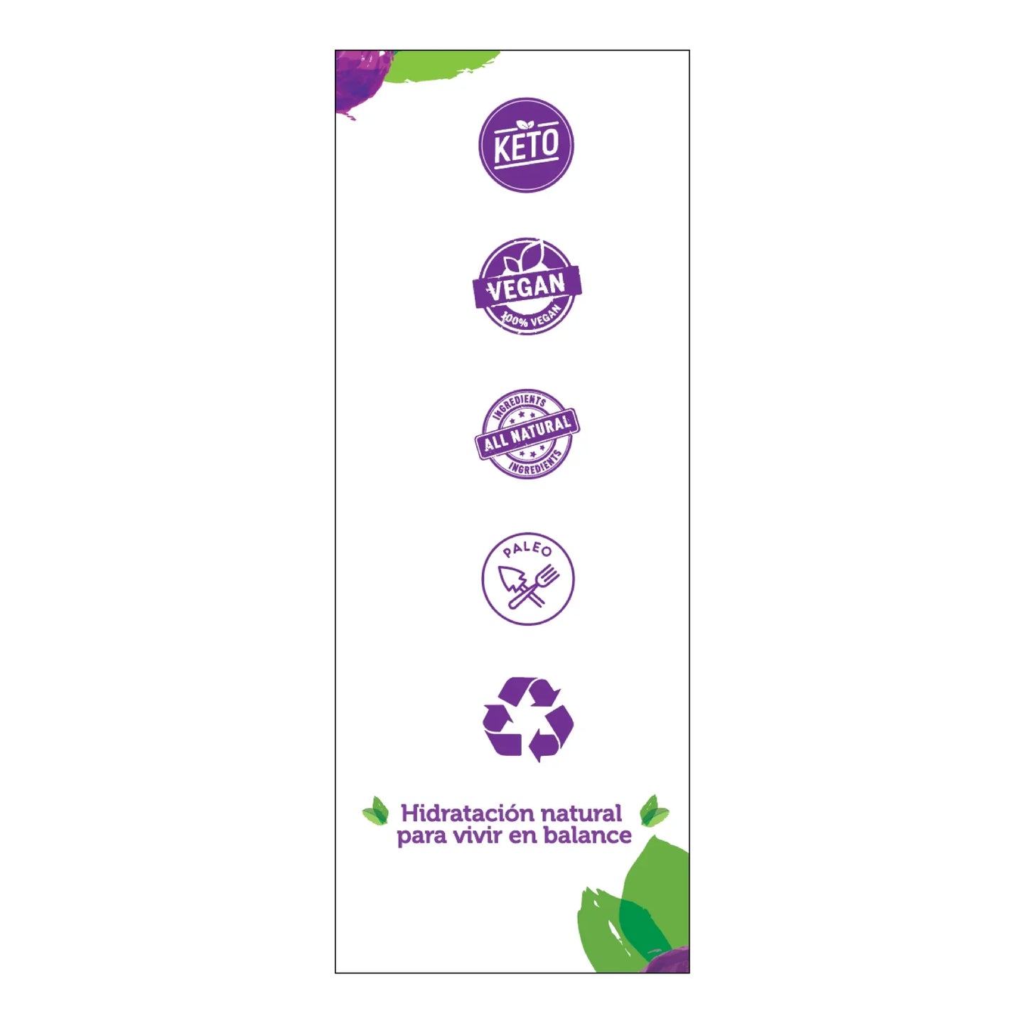 SACHETS BERRY ELECTROLITOS KETO 7 SOBRES TRUE FOR YOU