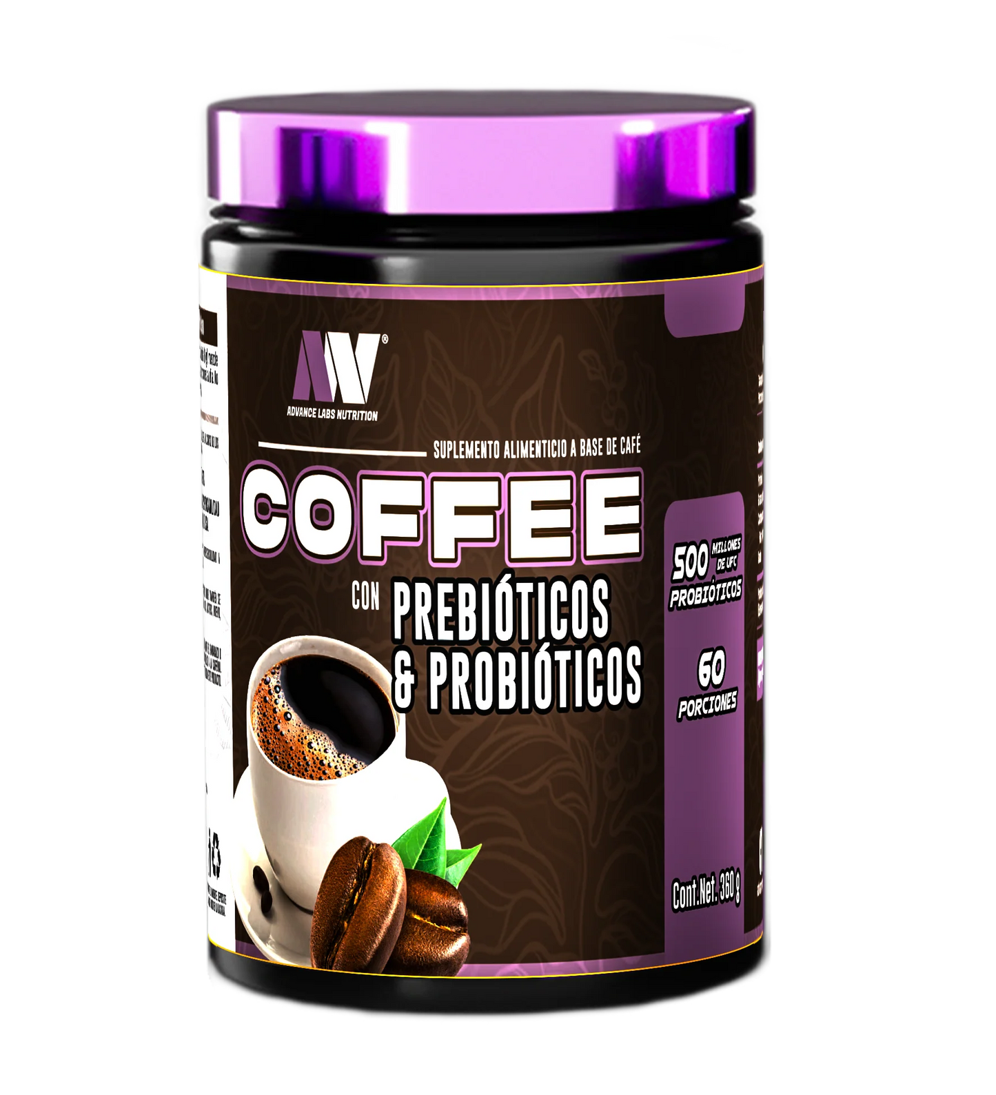 CAFE CON PREBIOTICOS Y PROBIOTICOS 300 GR