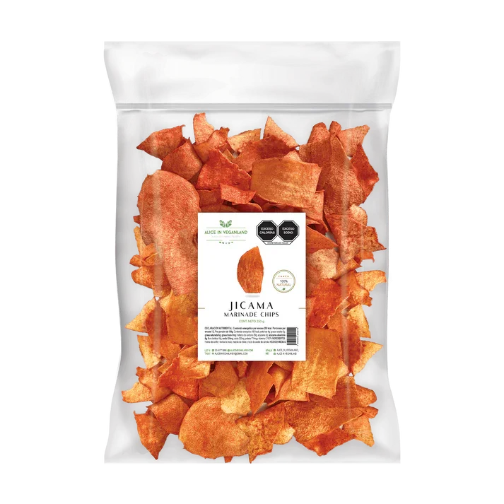 CHIPS JICAMA ADOBADA 250 GR ALICE VEGALAND