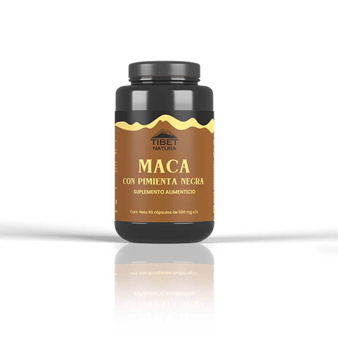 TIBET NATURA MACA CON PIMIENTA NEGRA 90 CAPSULAS