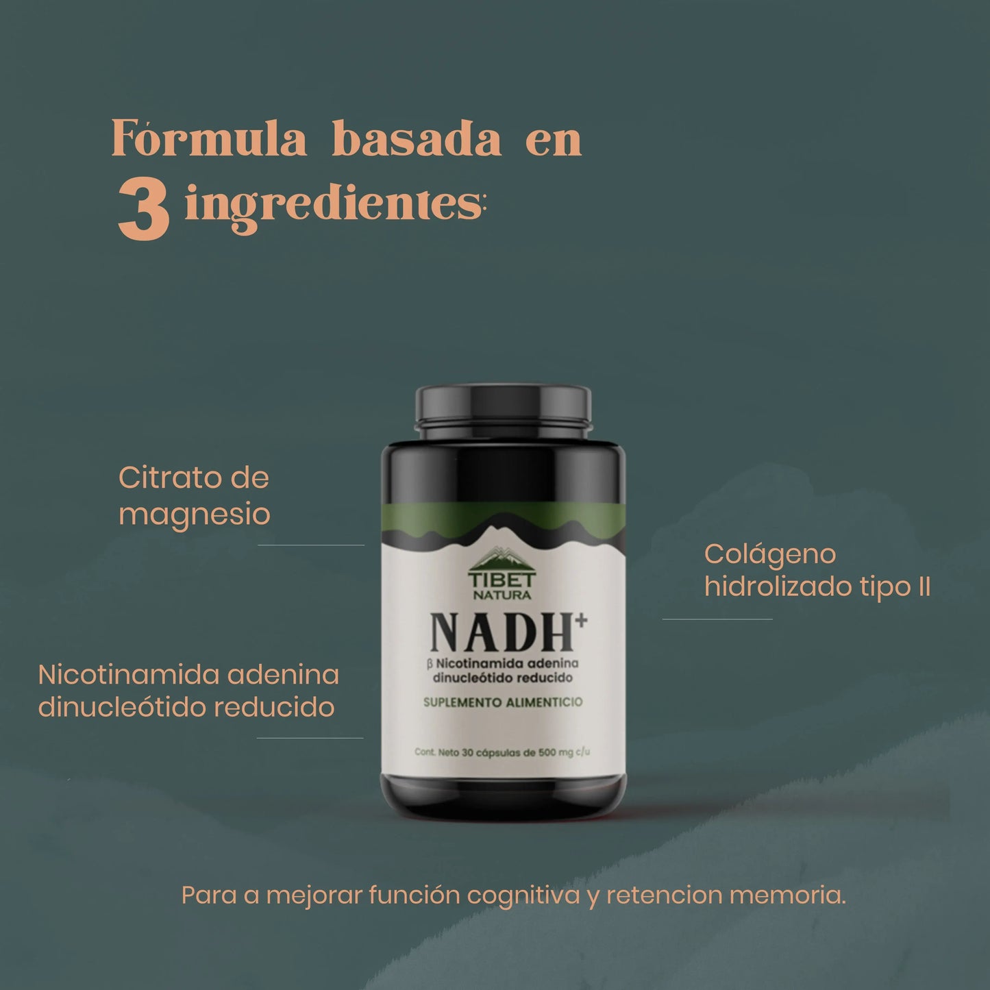 TIBET NATURA NADH 30 CAPSULAS ANTIEDAD
