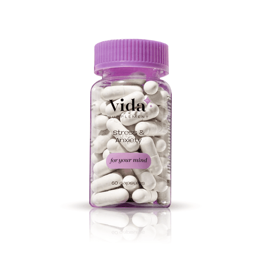 ESTRES Y ANSIEDAD 60 CAPS VIDA SUPPLEMENT
