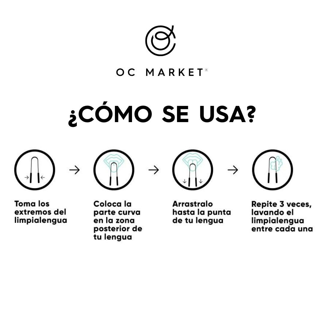 LIMPIA LENGUAS 1 PIEZA BLANCOCO