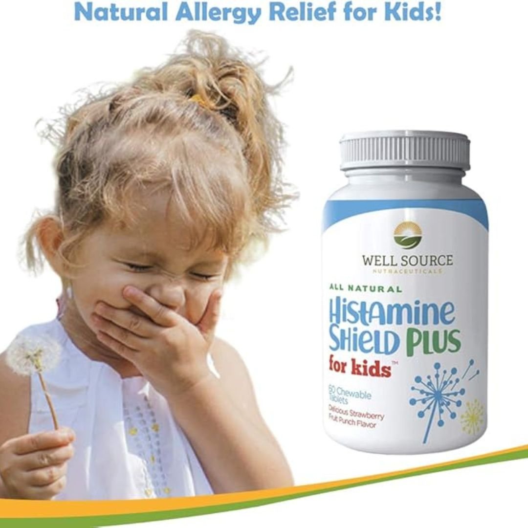 HISTAMINA SHIELD PLUS FOR KIDS WELLSOURCE 60 CAPS