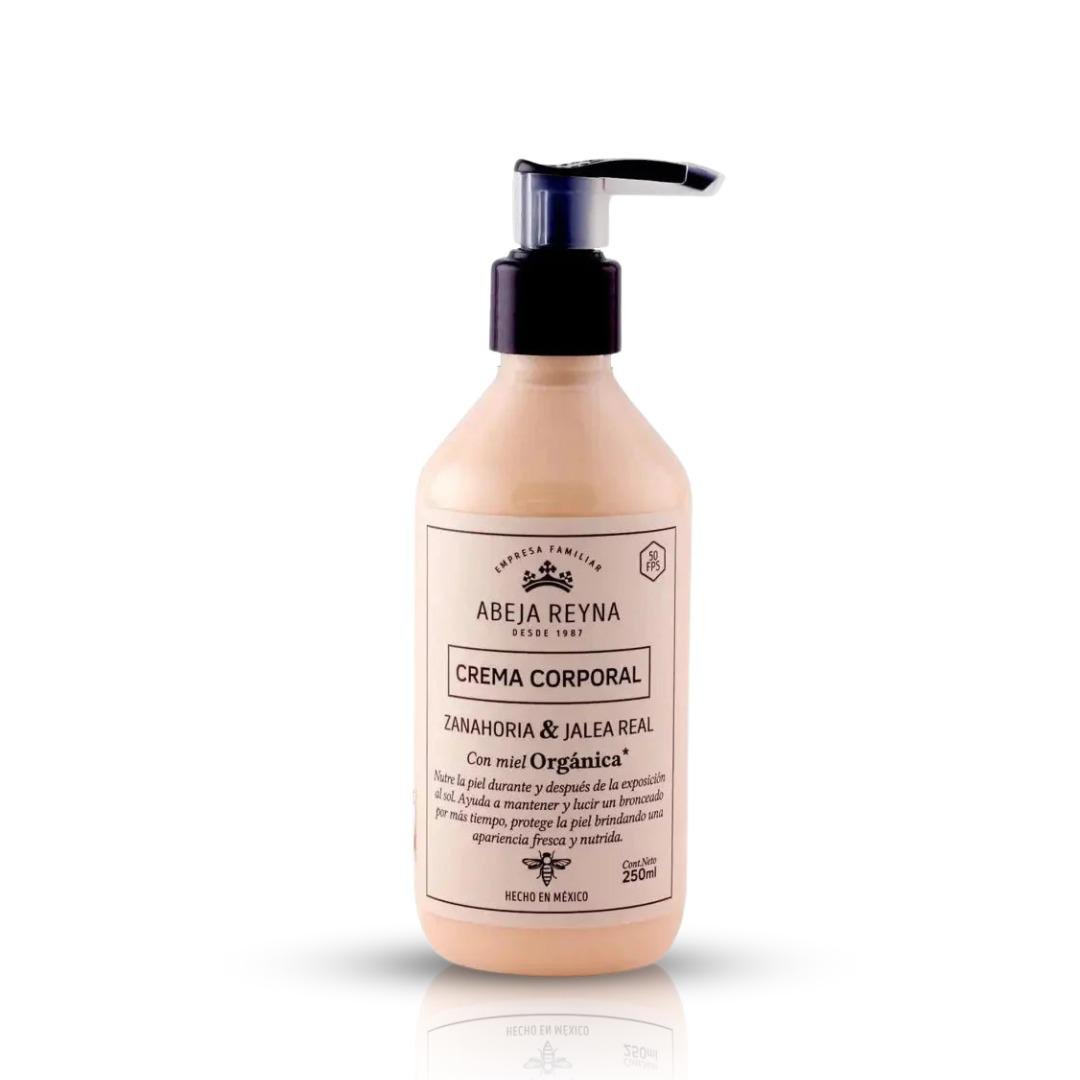 CREMA CORPORAL ZANAHORIA Y JALEA REAL 250 ML