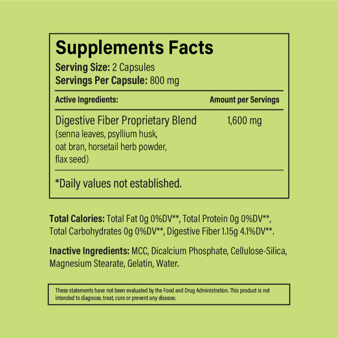 DETOX CLEANSER ESTREÑIMIENTO 60 CAPS VIDA SUPPLEMENT - Oc Market