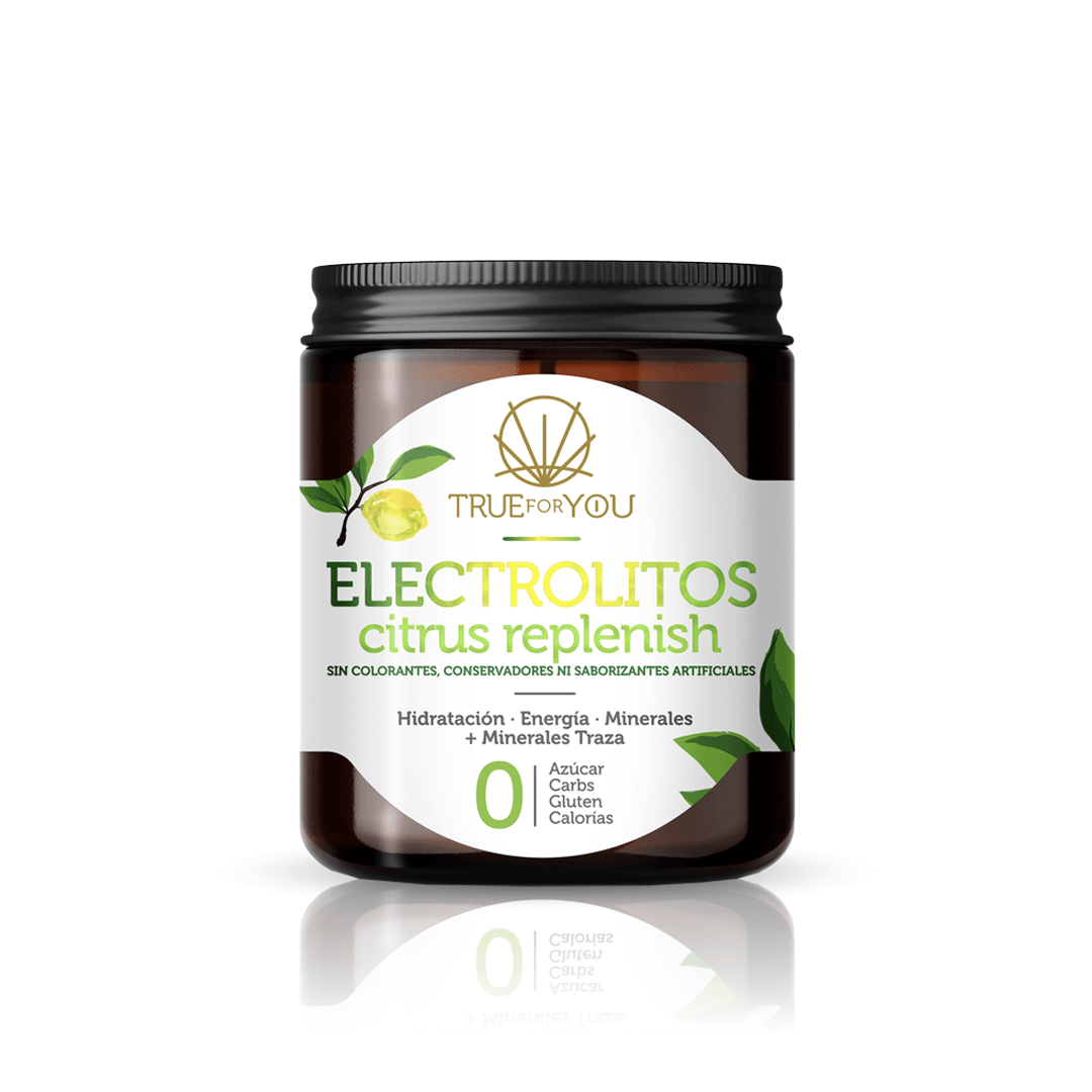 ELECTROLITOS KETO CITRUS REPLENISH 197.5GR TRUE FOR YOU - Oc Market