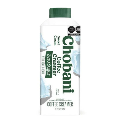 CHOBANI COFFE CREAMER ZERO SUGAR SWEET CREAM 710 ML