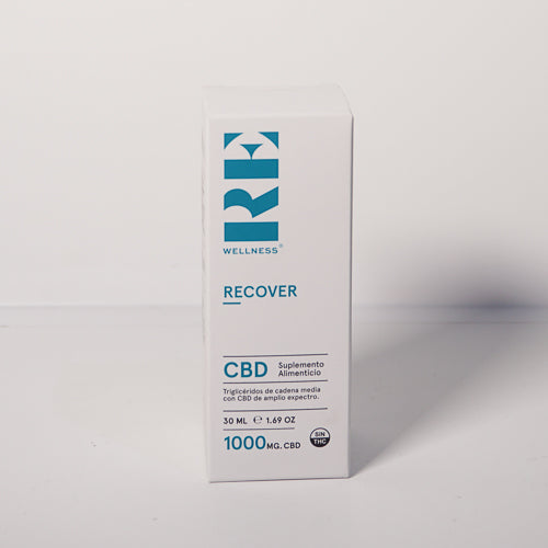MTC CON ACEITE DE CAÑAMO RECOVER 30ML/1000MG CBD REWELLNESS