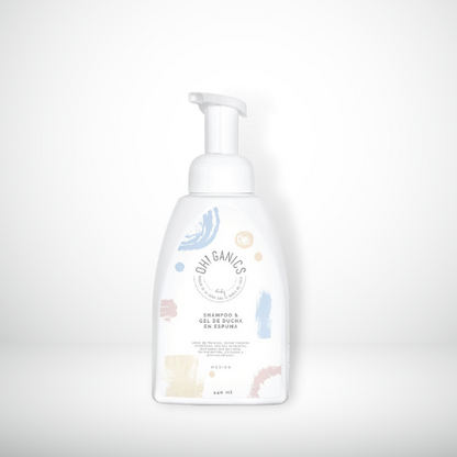 SHAMPOO EN ESPUMA 440 ML OH GANICS
