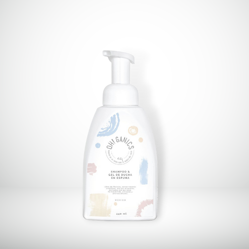 SHAMPOO EN ESPUMA 440 ML OH GANICS