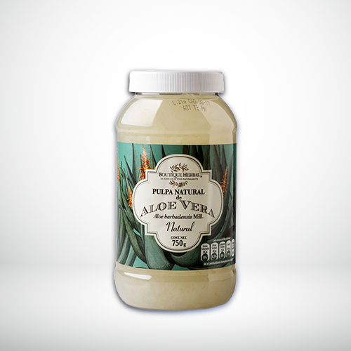 PULPA NATURAL DE ALOE VERA 750 Grs BOUTIQUE HERBAL
