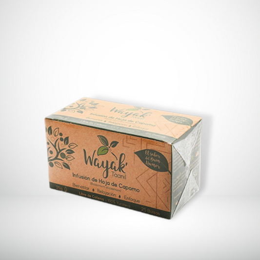 INFUSION DE HOJA DE CAPOMO WAYAK (SOBRES)