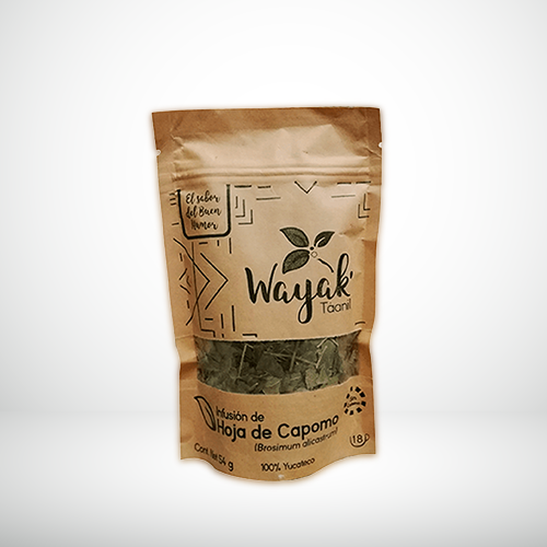 INFUSIÓN DE HOJA DE CAPOMO WAYAK 54 GR