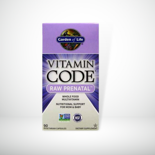 VITAMIN CODE RAW PRENATAL 30 CAPS GARDEN OF LIFE MYKIND
