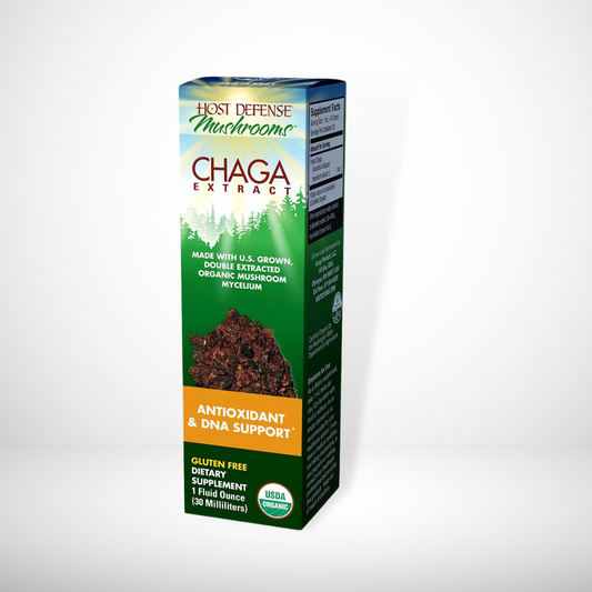 CHAGA EXTRACT 30 ml HOST DEFENSE MUSHROOMS