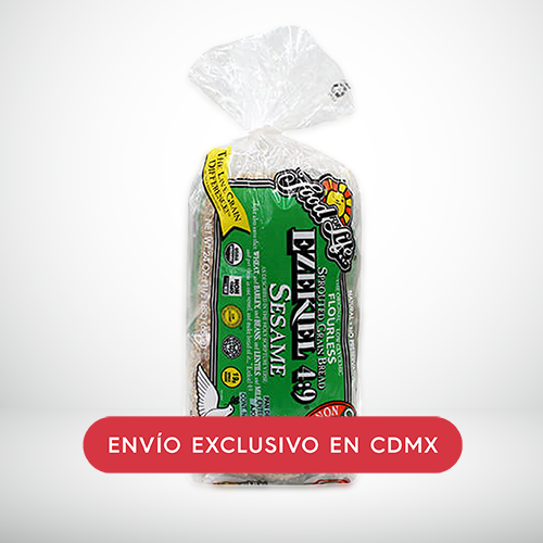 PAN CEREALES AJONJOLI EZEKIEL (VERDE)