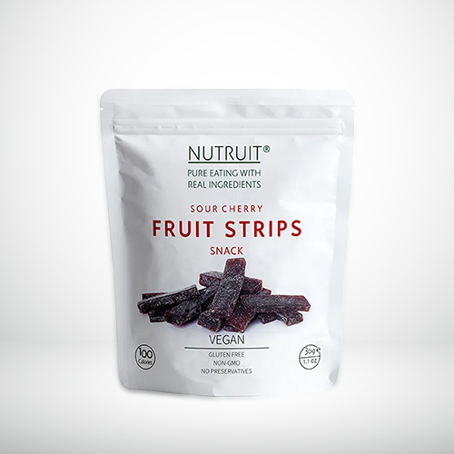 TIRAS DE CEREZA VEGANAS 30gr NUTRUIT GOURMET HEALTHY