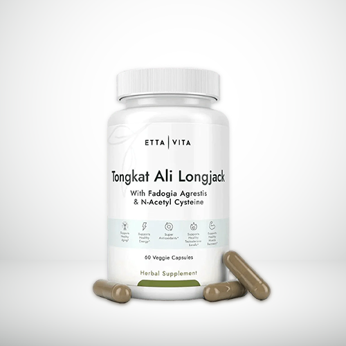 TONGKAT ALI LONGJACK ADAPTOGENO 60CAPS ETTA VITA