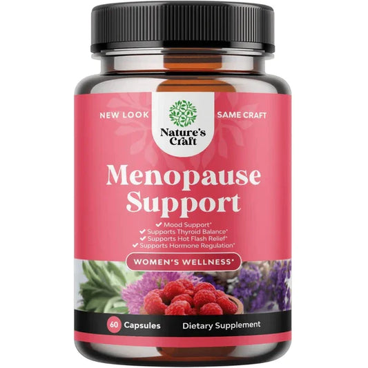 SOPORTE PARA LA MENOPAUSIA 60 CAPSULAS NATURES CRAFT