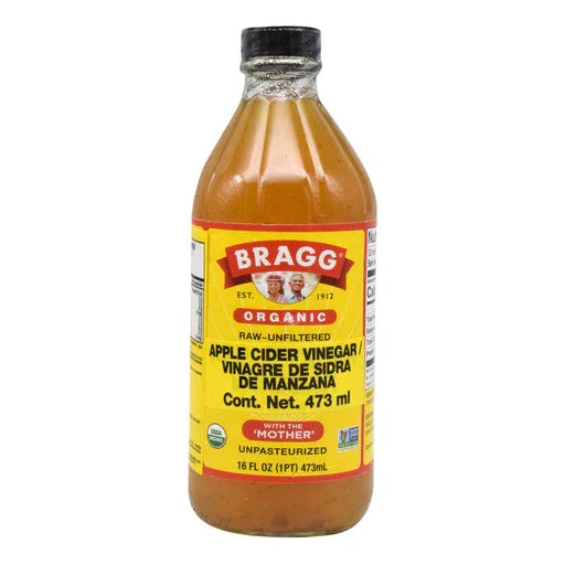VINAGRE DE SIDRA DE MANZANA BRAGG 473 ML