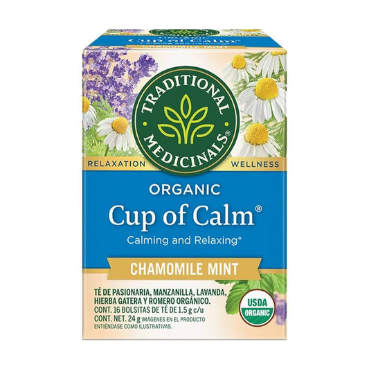 TÉ ORGANICO CUP OF CALM TRADITIONAL MEDICINALS