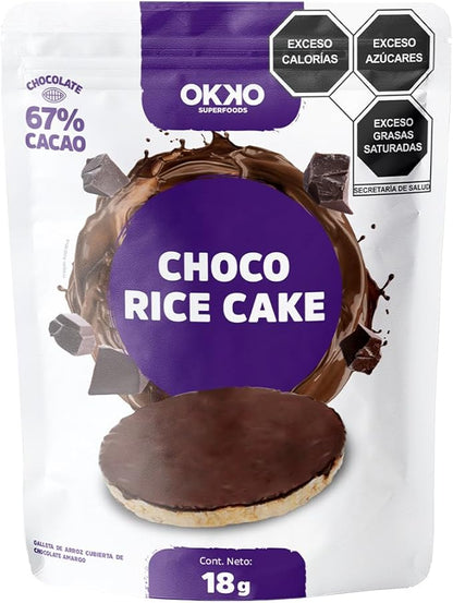 CHOCO RICE CAKE 18 GR OKKO
