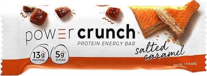 POWER CRUNCH BARRA DE OBLEAS DE PROTEINA SABOR CARAMELO