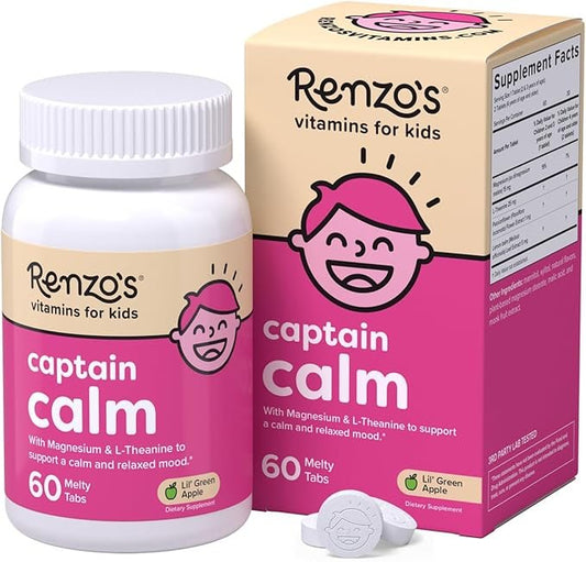 CAPTAIN CALM SUPLEMENTO DE MAGNESIO 60 CAPS RENZOS
