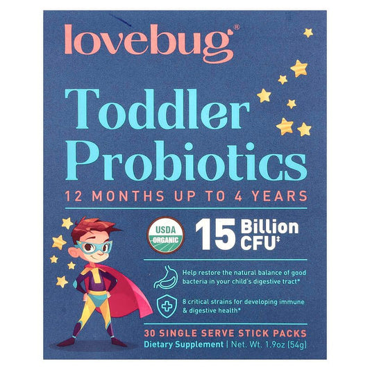 LOVEBUG PROBIOTICO Y PREBIOTICO PARA NIÑOS