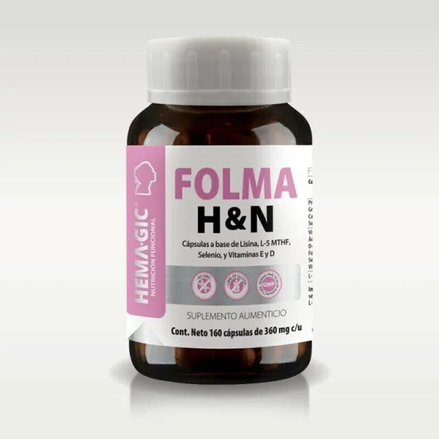 FOLMA H&N 160 CAPSULAS ULTRAGENICS METAGENICS