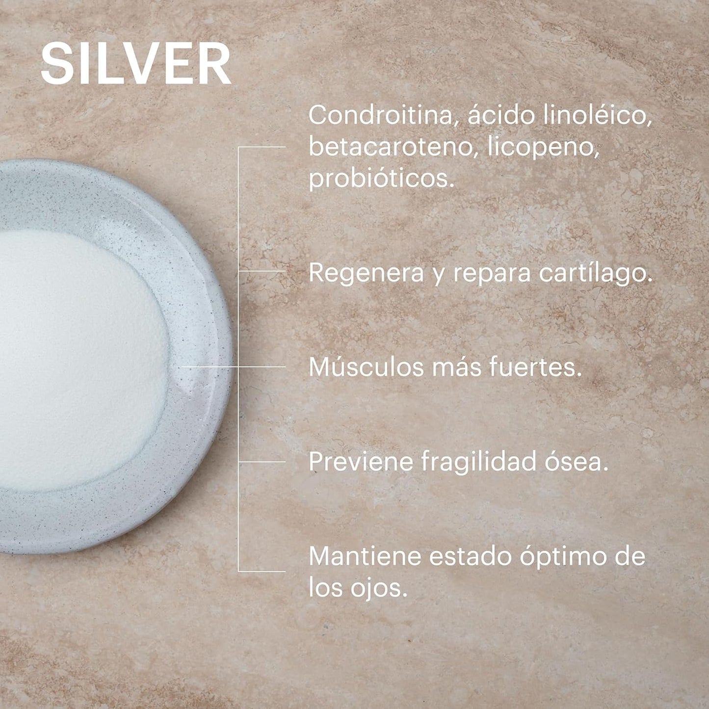 COLAGENO SESEN HIDROLIZADO EN POLVO 500g