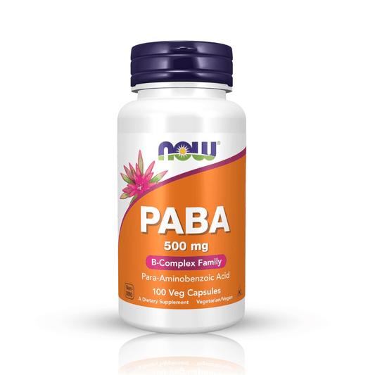 PABA 500 MG 100 CAPS NOW