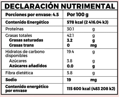 CREMA DE CACAHUATE COMBINADA 450 GR GELTMY