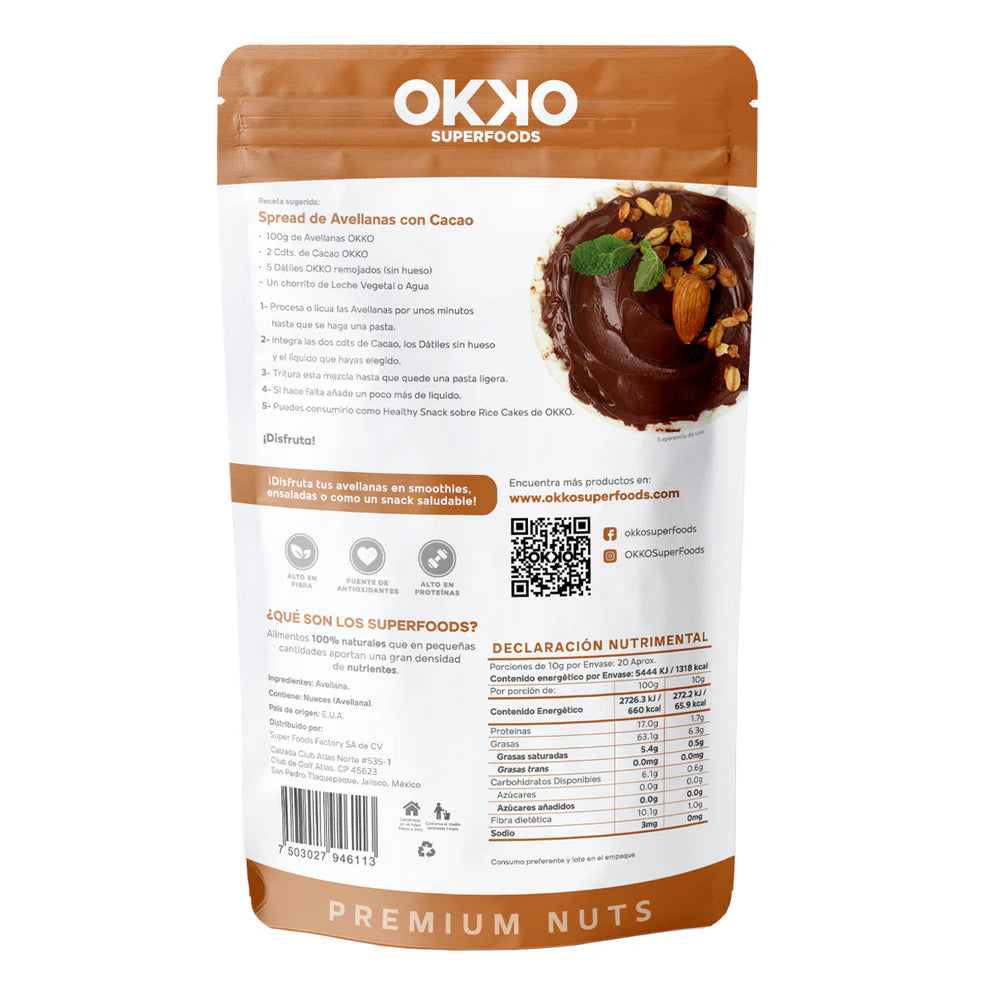 AVELLANA 200 GR OKKO