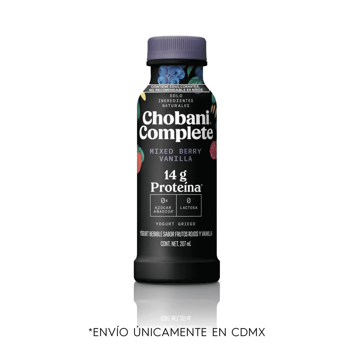 CHOBANI 14G COMPLETE VAINILLA CON FRUTOS ROJOS 207 ML