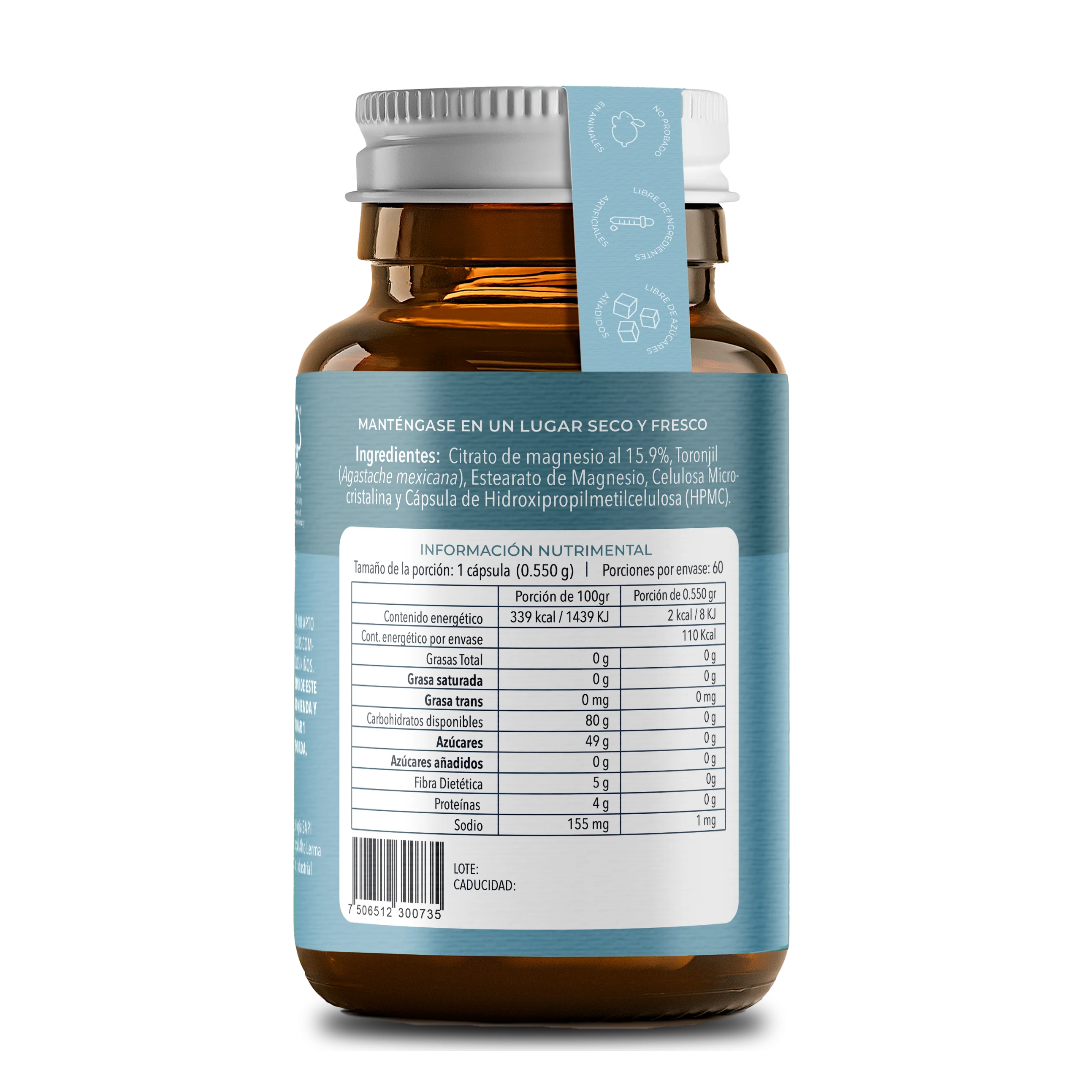 TIBA SALUD CITRATO DE MAGNESIO