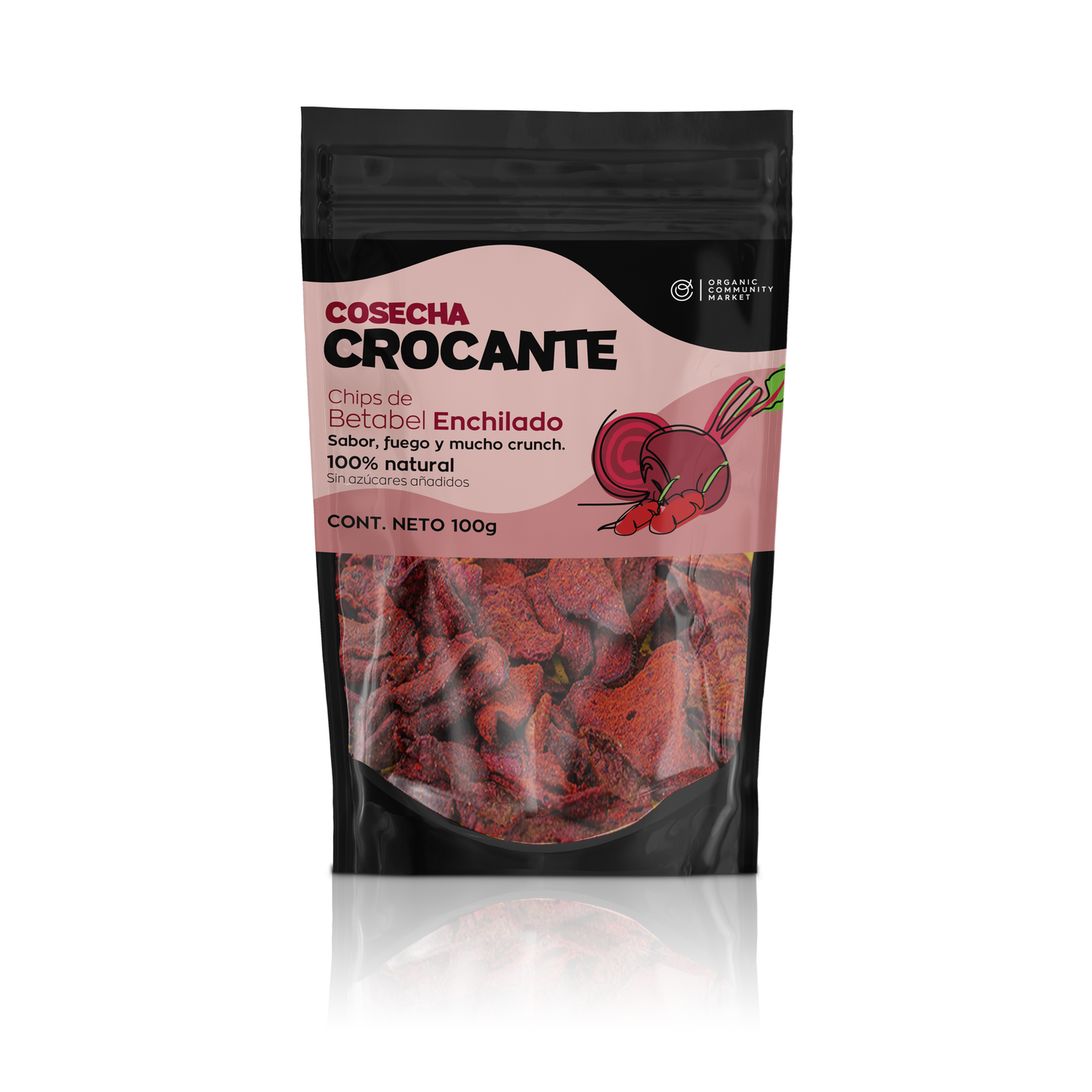 Cosecha Crocante Betabel enchilado