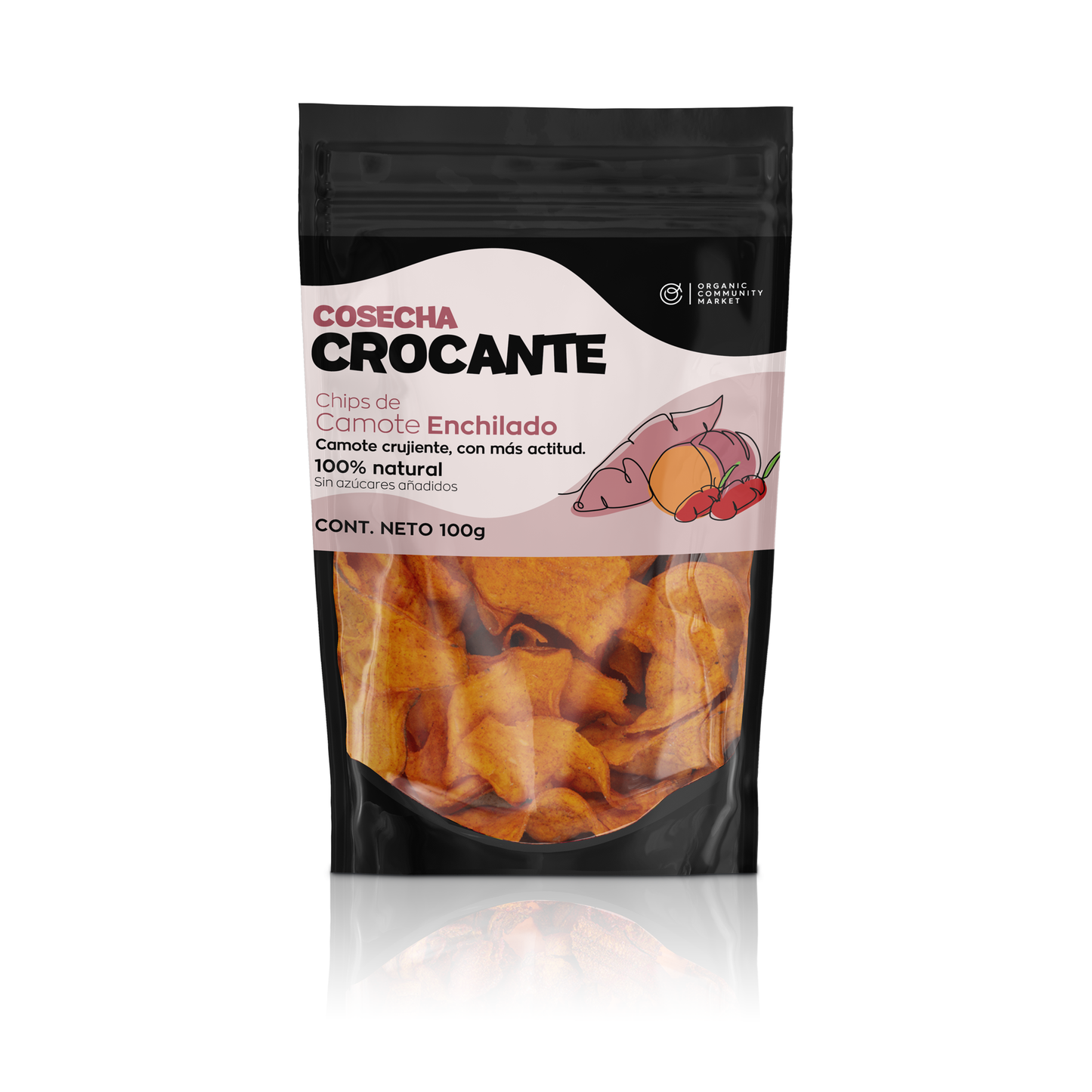 Cosecha Crocante Camote Enchilado