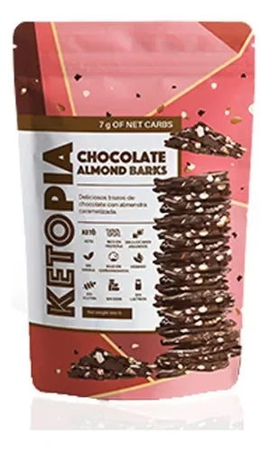 CHOCOLATE ALMOND BARKS KETOPIA SECO