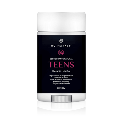 DESODORANTE EN BARRA ADOLESCENTES 50 G OC MARKET